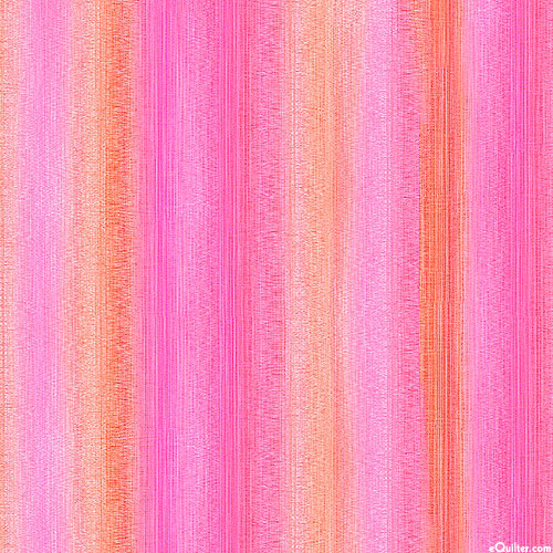 Gabriella - Fading Stripes - Raspberry Pink