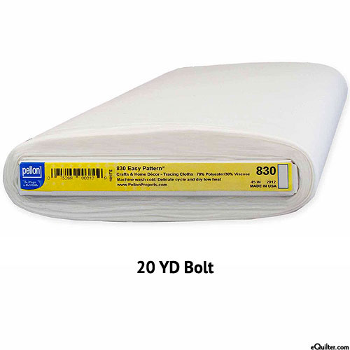 Pellon 830 - Blank Tracing Fabric - 45" Wide - 20 YD BOLT