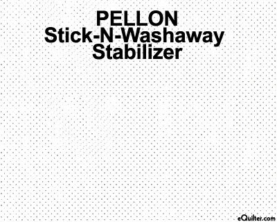 eQuilter Pellon Stick-N-Washaway Stabilizer - 18 Wide