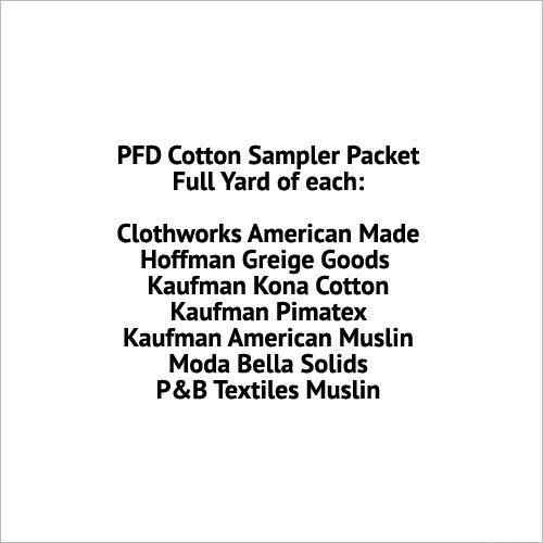 Assorted PFD Cotton - Sampler Packet - 7 One Yd Pieces