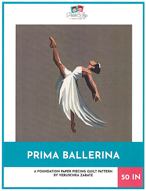 Prima Ballerina - Paper Piecing PATTERN by Veruschka Zarate