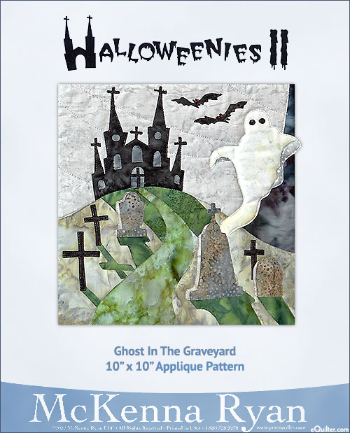 McKenna Ryan PATTERN - Halloweenies II - Ghost Graveyard