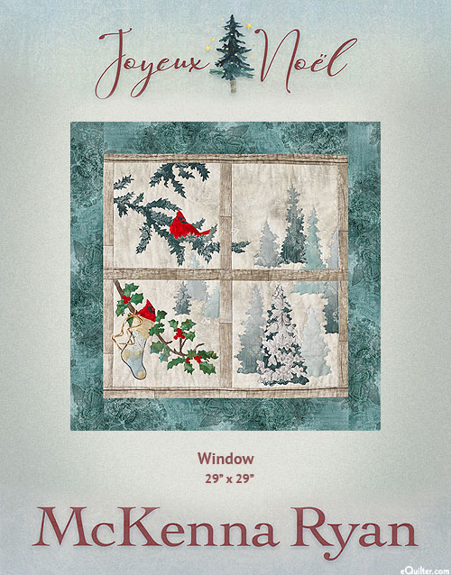 Joyeux Noel - Window - McKenna Ryan PATTERN