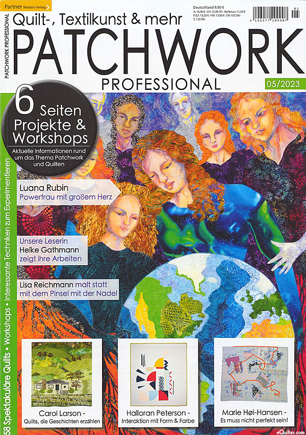 Patchwork Professional Magazine - May 2023 - Luana Rubin Feature