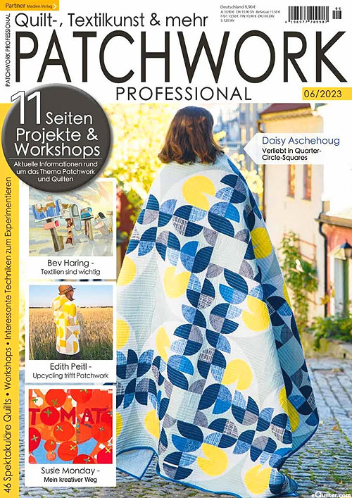 Patchwork Professional Magazine - Jun 2023 - Luana Rubin Feature