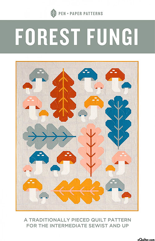 Forest Fungi - Quilt Pattern by Pen + Paper Patterns