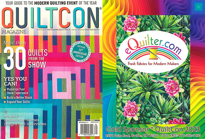 QuiltCon Magazine - Modern Quilting At Its Best - 2023