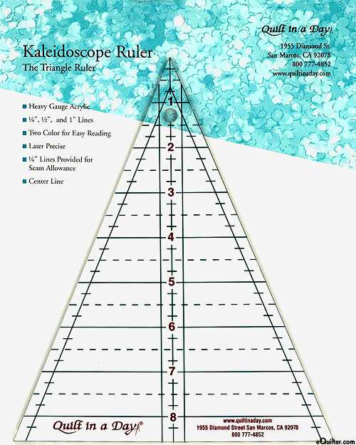 Quilt in a Day - Kaleidoscope Ruler