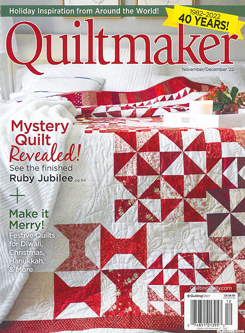 Quiltmaker Magazine - November/December 2022