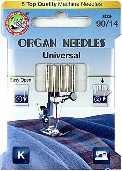 Organ Universal Needles - Size 90/14- Eco Pack