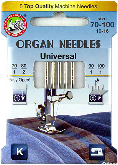 Organ Universal Needles - Assortment - Eco Pack