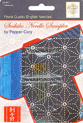 Sashiko Needle Sampler - Set of 10