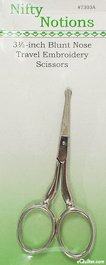 Blunt Nose Travel Embroidery Scissors - 3 1/2"