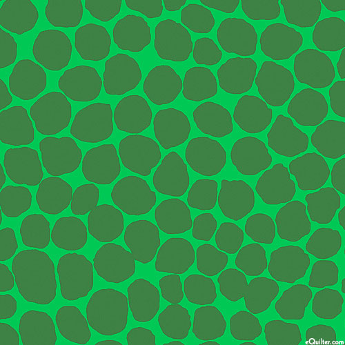 Kaffe Collective - Jumble Dots - Bamboo Green
