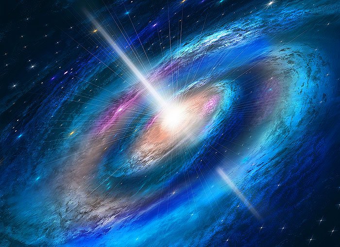 Spiral Galaxy - Midnight Blue - 32" x 44" PANEL - DIGITAL PRINT
