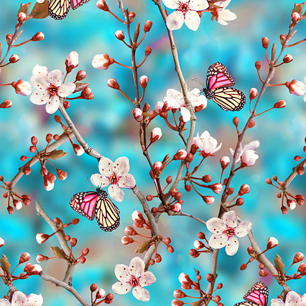 Butterfly Heaven - Azure