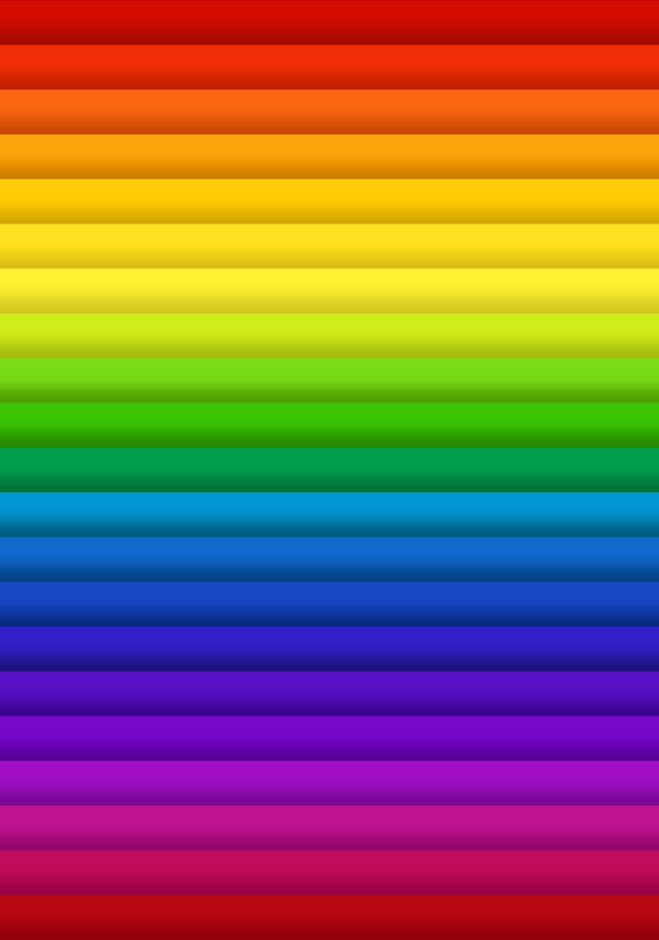 Color Rainbow Stripes - Multi