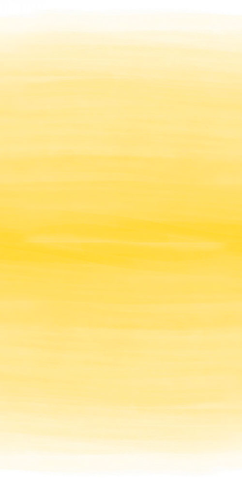 Watercolor Wash Ombre - Sunny Yellow - FLANNEL