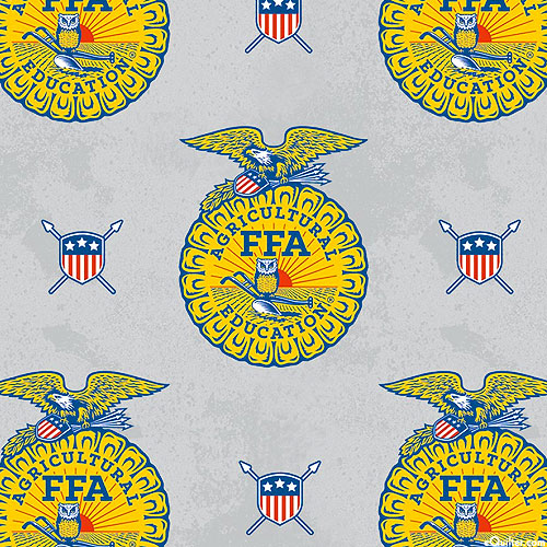 Forever Blue Refreshed - FFA Badges - Iron Gray