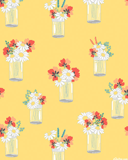 Sunshine & Sweet Tea - Flower Vases - Honey Gold