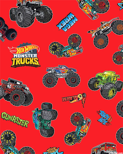 Hot Wheels - Monster Trucks - Lacquer Red - DIGITAL