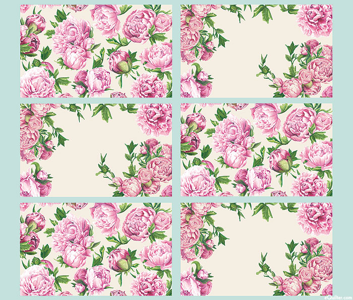 Monthly Placemats - Garden Mats - 37" x 44" PLACEMAT PANEL