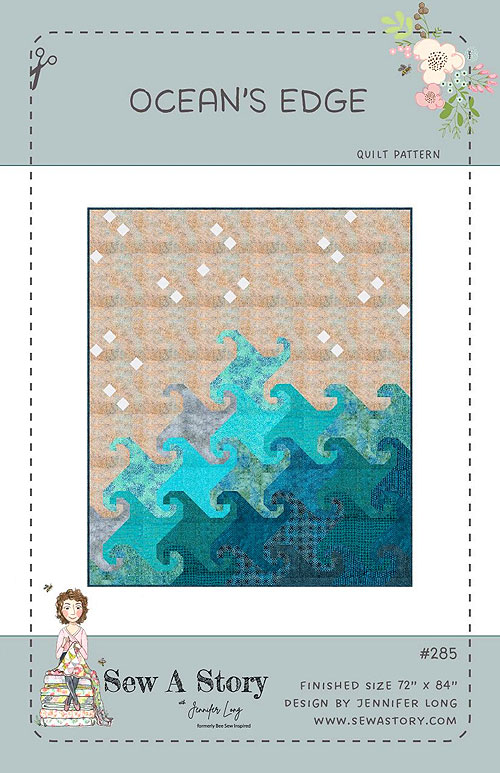 Ocean's Edge - Quilt Pattern by Jennifer Long