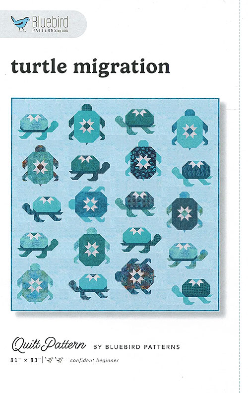 Turtle Migration - Quilt Pattern by Bluebird Patterns