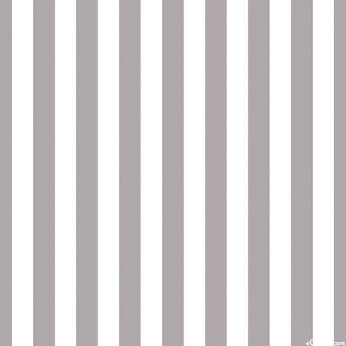 Half Inch Stripes - Lines - Elephant Gray