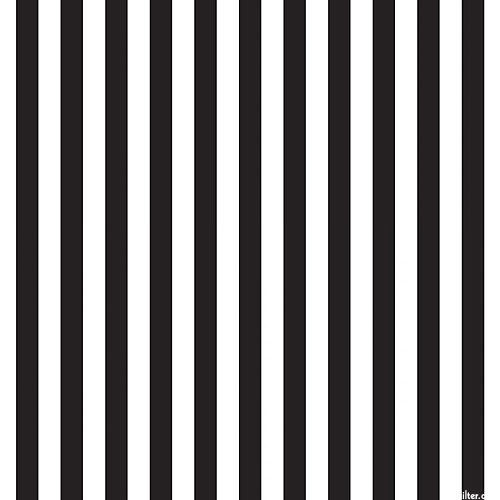 Quarter Inch Stripes - Lines - Black