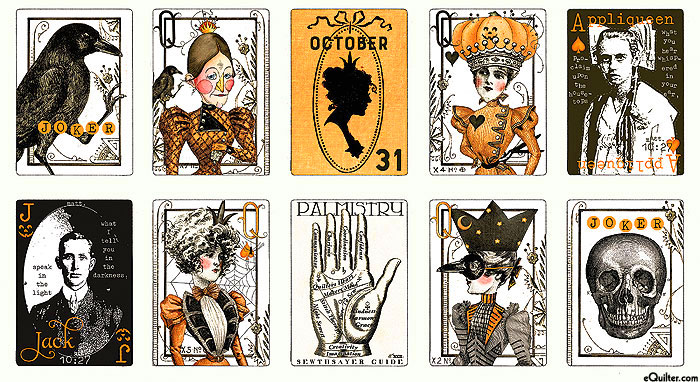 Queen Of We'en - Spiritualist Portrait Cards - 24" x 44" PANEL