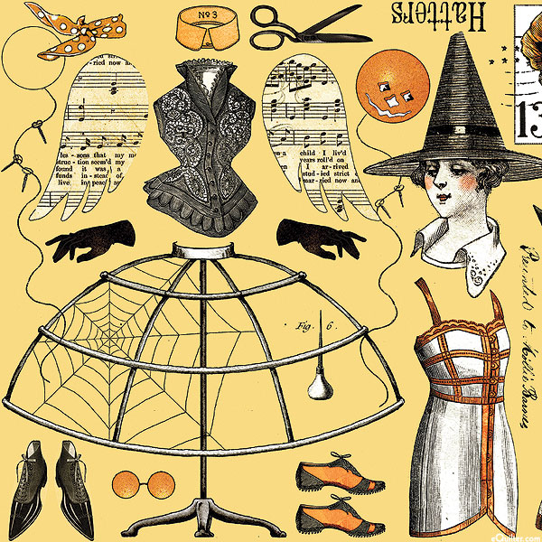 Queen Of We'en - Witch's Dress Form - Sandstone - DIGITAL