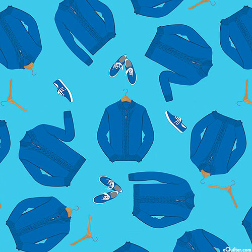 Mister Rogers' Neighborhood - Sweater & Shoes - Azure Blue
