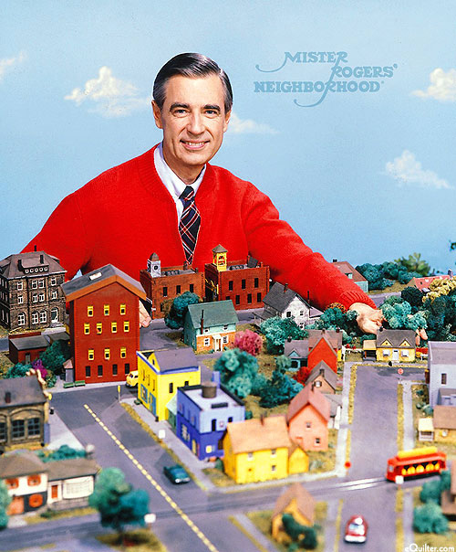 Mister Rogers' Neighborhood - Fred Rogers - 36" x 44" PANEL