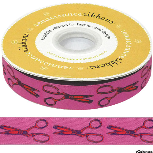 Tula Pink - Cut Once - 7/8" Ribbon - Fuchsia