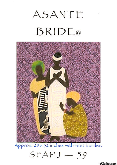 Asante Bride - Quilt Pattern by Jeffie Johnson