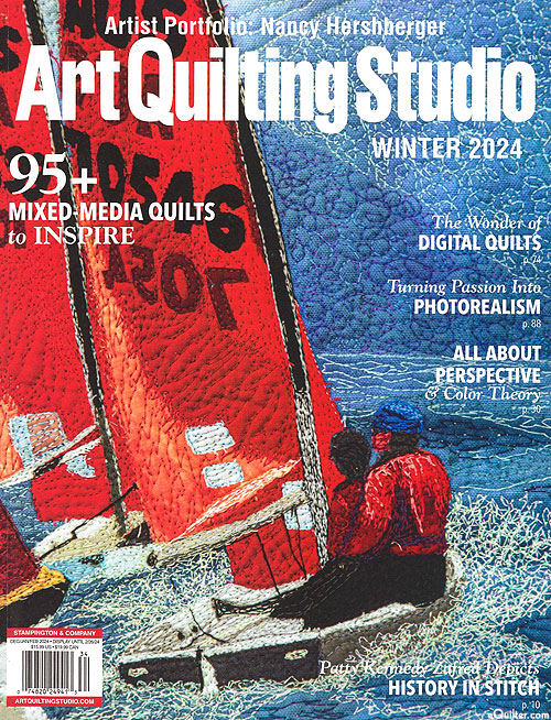 Art Quilting Studio Magazine - Winter 2024