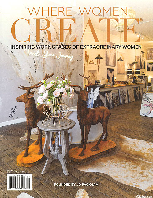 Where Women Create Magazine - Spring 2023