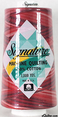 Signature Machine Quilting Threads - 3000 Yd. Cone - Var