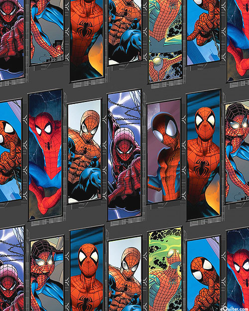 Spider-Man - Window Panes - Graphite Gray