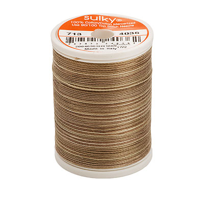 Sulky Blendables 12 wt Thread - 330 yard - Earth Taupes