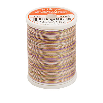Sulky Blendables 12 wt Thread - 330 yard - Pansies