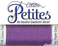 Sulky Petites Solids - 12 wt Thread - 50 yds - Purple