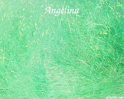 Angelina Fiber - Straight Cut Hot Fix - Mint Sparkle