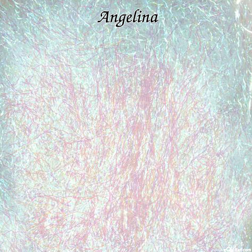 Angelina Fiber - Metallic Crimped Hot Fix - Aurora Crystalina