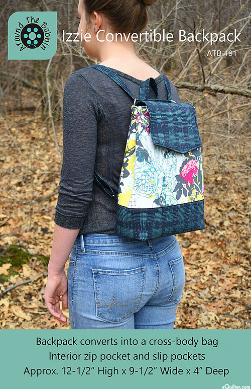 Izzie Convertible Backpack - Pattern by Lisa Amundson