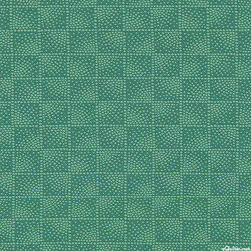 Quilters Coordinates - Tiles - Sea Green