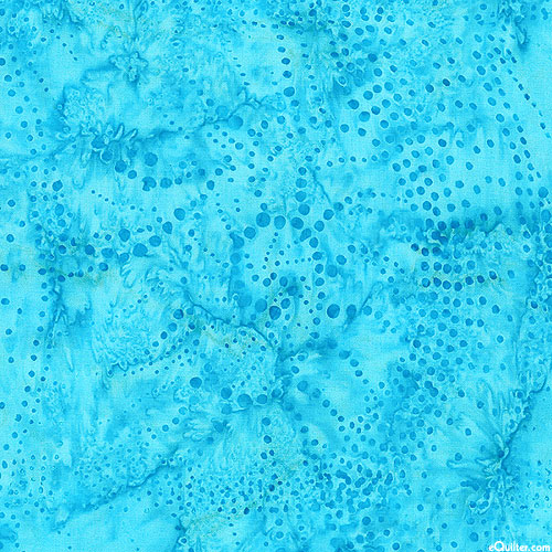 Tonga Brightside - Water Dots Batik - Azure