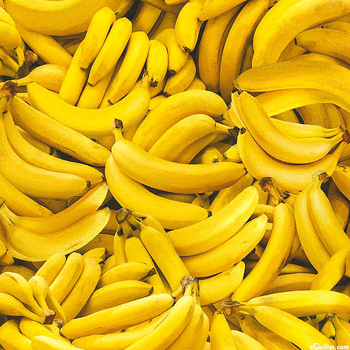 Fruit Bowl - Bananas - Banana Yellow - DIGITAL