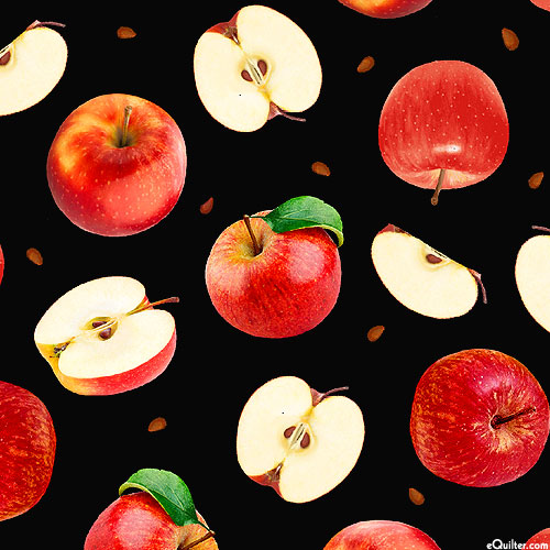 Orchard Valley - Apples & Slices - Black - DIGITAL